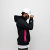 NB Navas Hoodie Fluropink/Black - new - bav