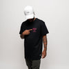 NB Navas Light Oversize Shirt Black/Fluropink - new - bav