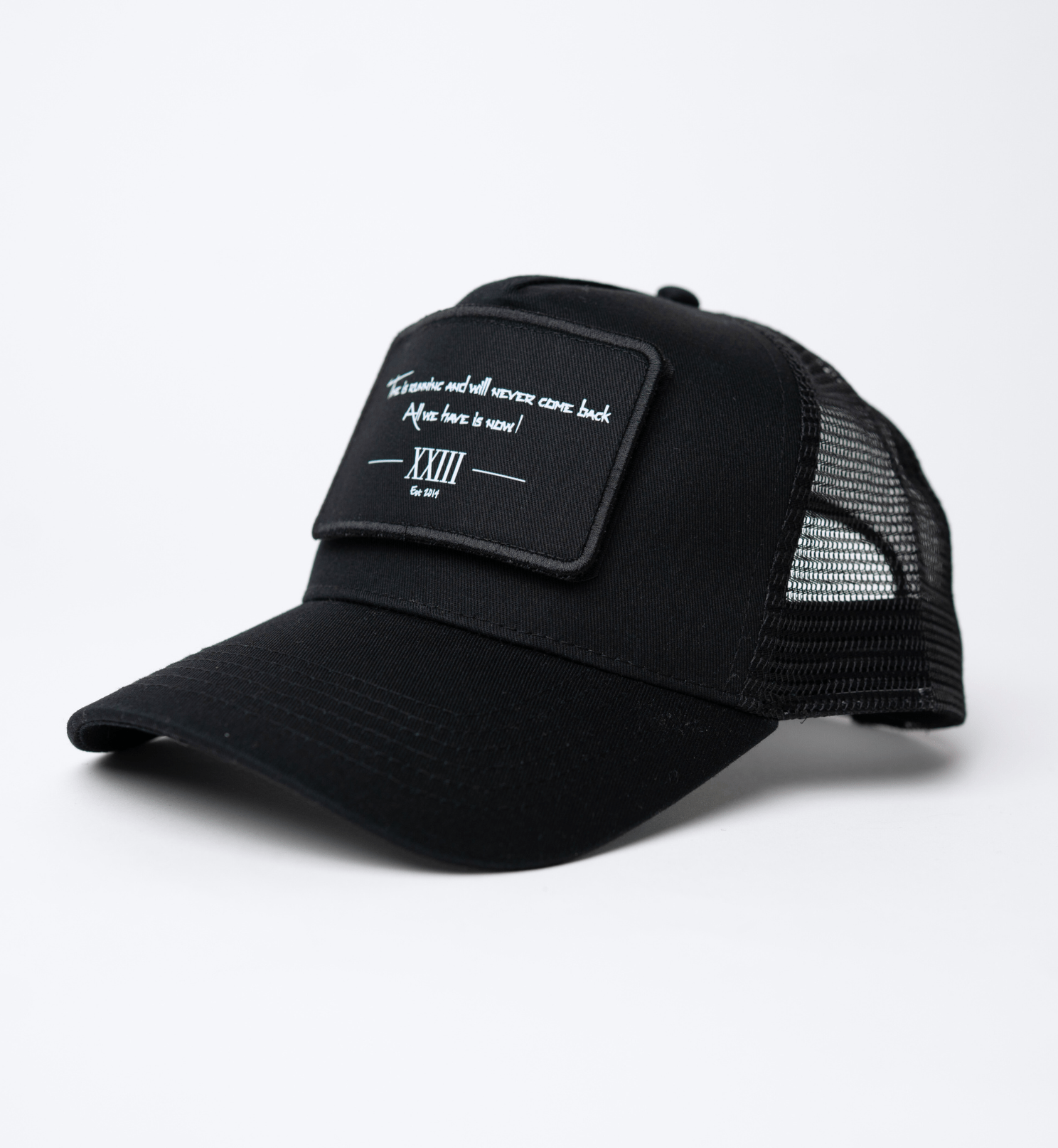 NB Solo Trucker Patch Cap Black - new - bav